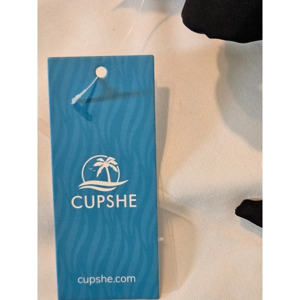 Cupshe Womens Black Twist Top ONLY  Size S